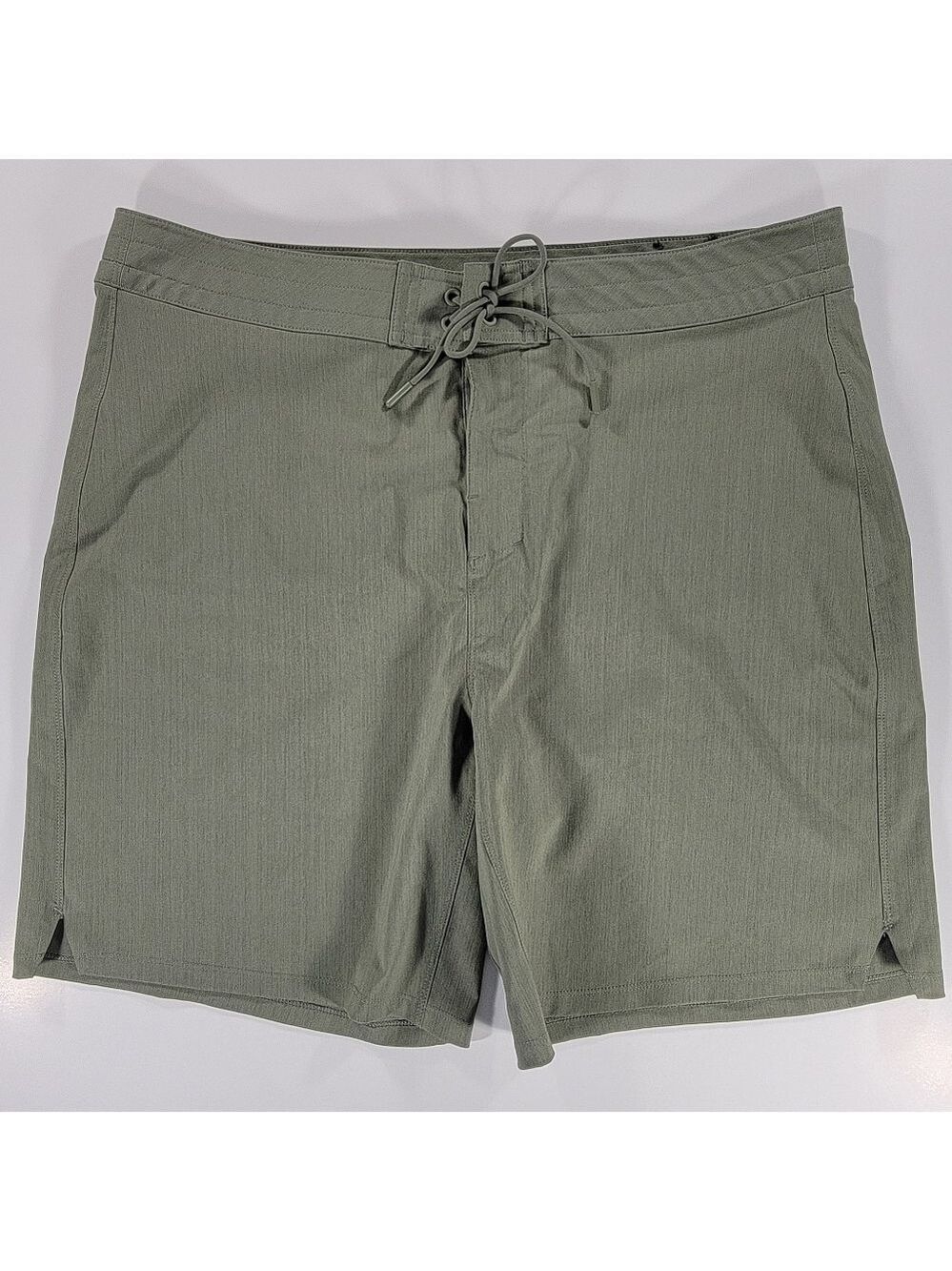 Western Rise Mens 38 Nomad Boardshorts Sage Green Stretch Performance Surfing